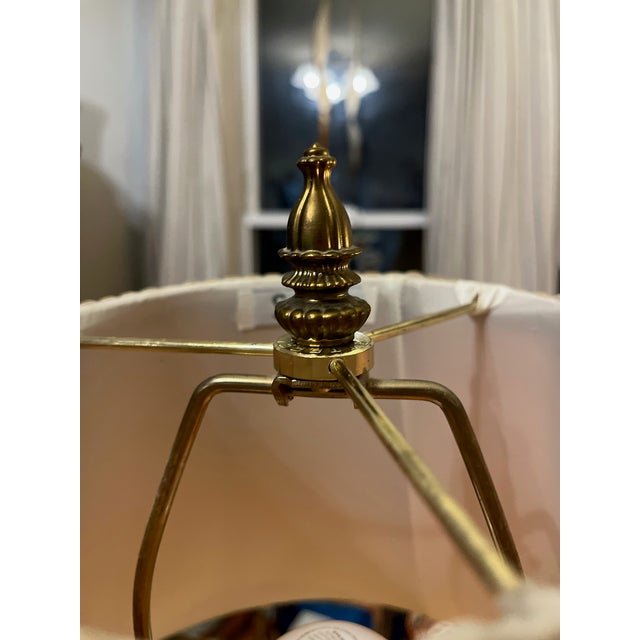 Stiffel Early 21st Century Stiffel Brass Neoclassical Urn Table Lamps - a Pair For Sale - Image 4 of 10
