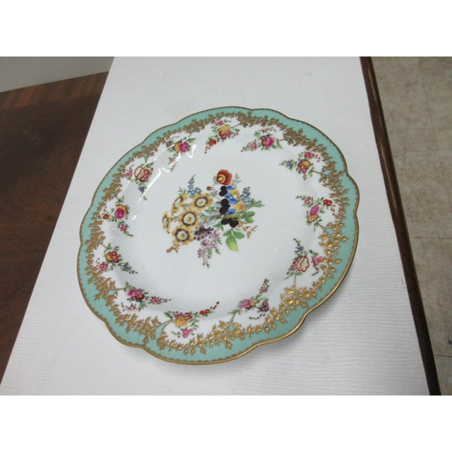 Asian 1980s Chelsea House Decorative Floral Design Dining Plate Asian Inspired White For Sale - Image 3 of 9