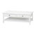 Country Style Coffee Table in Architectural White For Sale