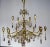 Gold Art Deco Chandelier from Maison Baguès, 1940s For Sale - Image 8 of 13