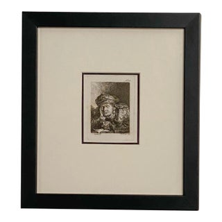 Late 18th Century Rembrandt Etching #35, by Francesco Novelli For Sale