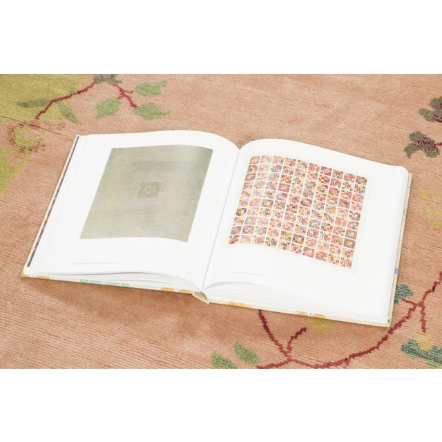 Kelly Green Contemporary Chinese Deco Style Floral Wool Polychromatic Runner by Rug & Kilim, India For Sale - Image 8 of 8