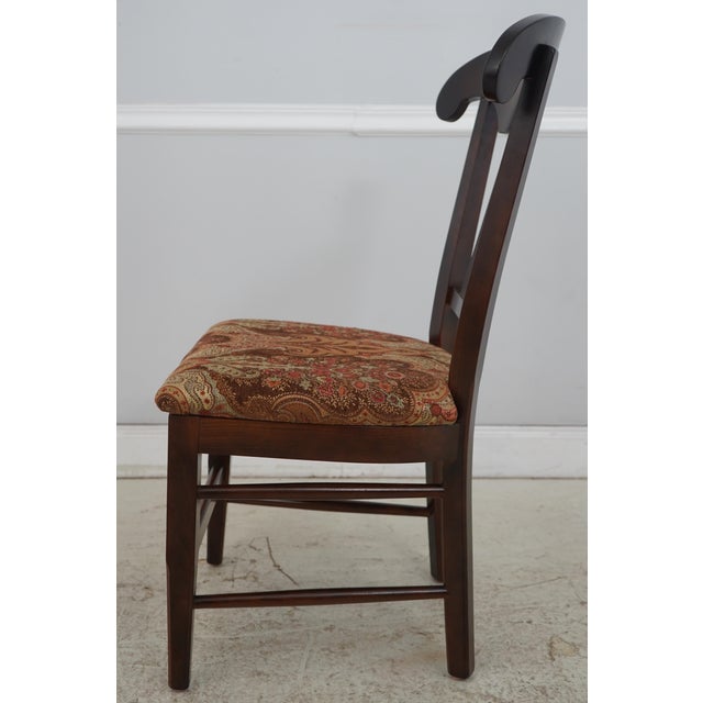 Arhaus Set of 8 Arhaus Italian Dining Room Chairs For Sale - Image 4 of 18