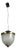 1960s Vintage Mazzega Murano Pendant Light For Sale