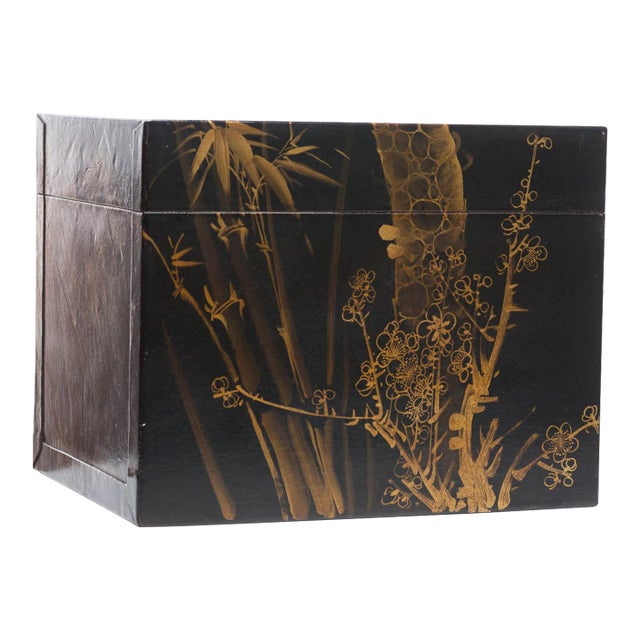 Lawrence & Scott Hand-Painted Black 