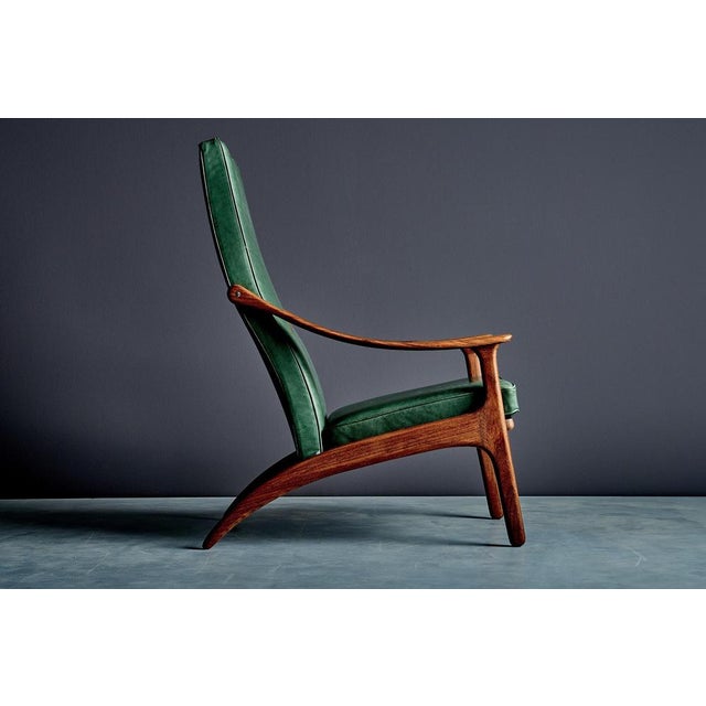 Lounge chair designed by Arne Hovmand-Olsen, made of solid teak. The frame shows the designer’s characteristic organic...