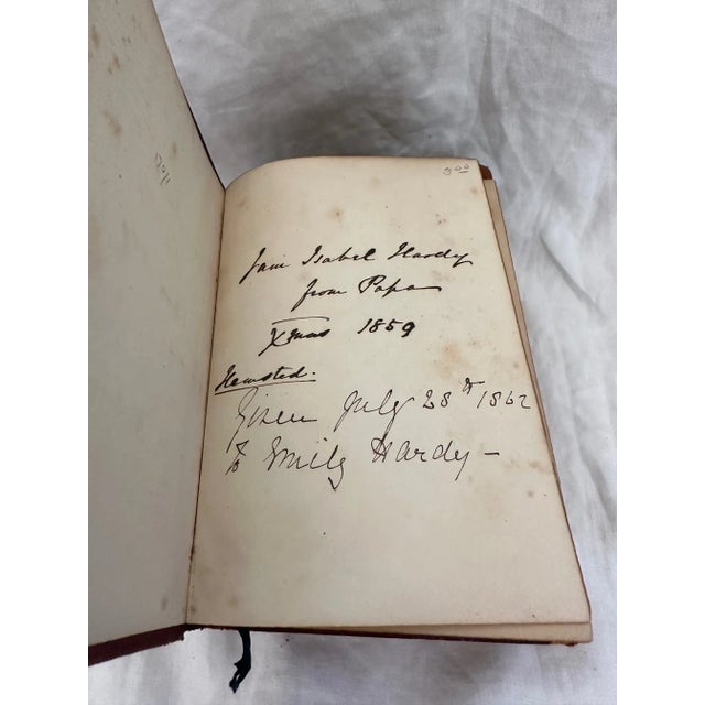 Antique 19th C. Collection of Leather Bound Books-A Set For Sale - Image 11 of 12