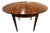 1960s L. Hitchcock Stenciled Drop Leaf Table For Sale