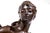 Bronze sculpture with dark brown patina by French sculptor Adrien-Etienne Gaudez (1845-1902), signed A. Gaudez on the base...