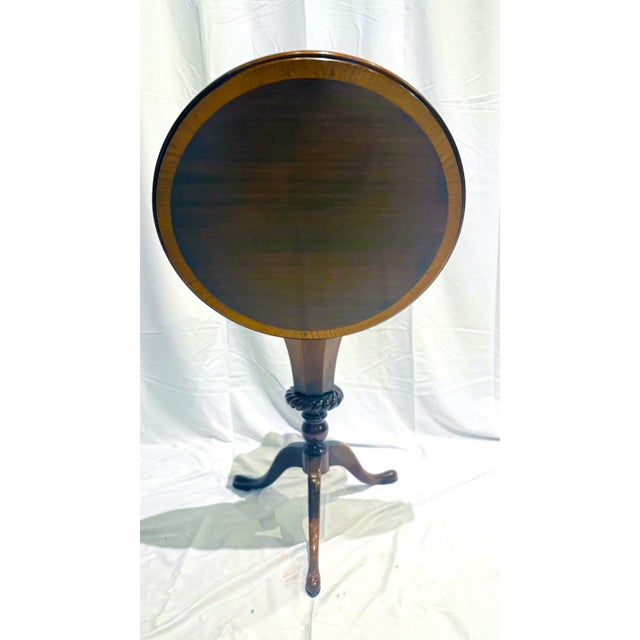 1930s 1930s Round Tilt-Top Table For Sale - Image 5 of 12