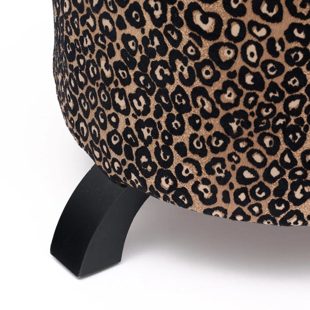 Black Art Deco French Stools For Sale - Image 8 of 9