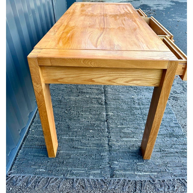 Light Yellow Vintage Desk by Pierre Chapo, 1960s For Sale - Image 8 of 18