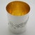 Italian Vintage Italian Handmade Genuine Silver Gilded Beaker Florentine Elegant Cup, Made in Tuscany (Florence, Firenze, Italy) For Sale - Image 3 of 15