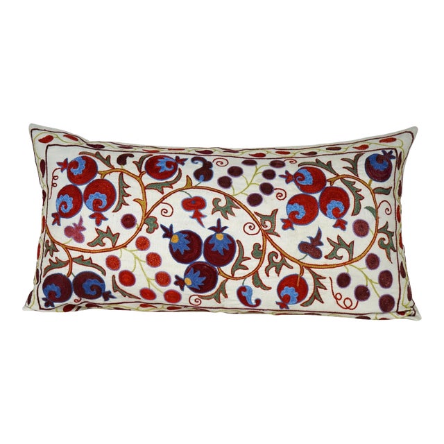 Uzbek Suzani Pillow Cover For Sale
