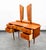 Mid Century Danish Modern Vanity Chest Dresser Teak Adjustable Mirror 5 Drawers For Sale - Image 10 of 12