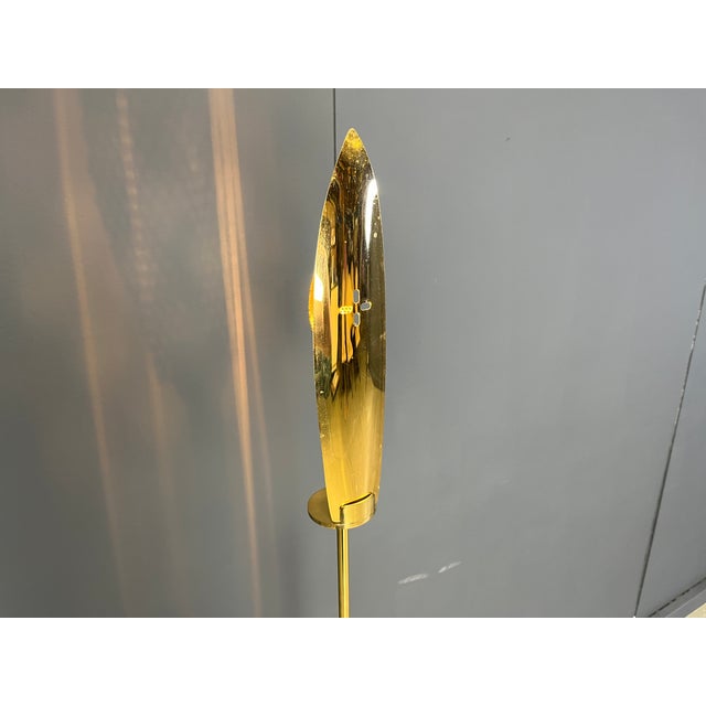 Metal Modernist Italian Floor Lamp, 1980s For Sale - Image 7 of 12