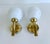 Metal Vintage Danish Glass Sconces from Abo Randers, 1960s, Set of 2 For Sale - Image 7 of 18