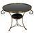 19th Century French Brass and Black Marble Gueridon Table For Sale - Image 16 of 18