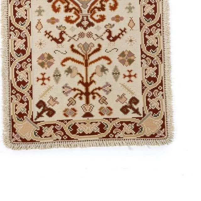 Portuguese Arraiolos Wool Rugs, Set of 2 For Sale - Image 5 of 6