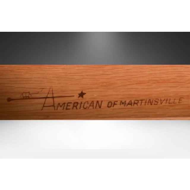 American of Martinsville HighBoy Dresser Chest Mid-Century Modern For Sale - Image 15 of 16