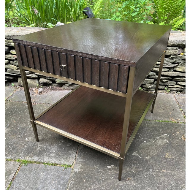 Mid Century Style Side Table / Night Stand - Bernhardt For Sale In New York - Image 6 of 11