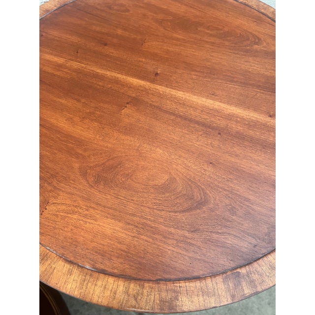 Midcentury Baker Barrel Side Tables (Pair) For Sale - Image 11 of 12