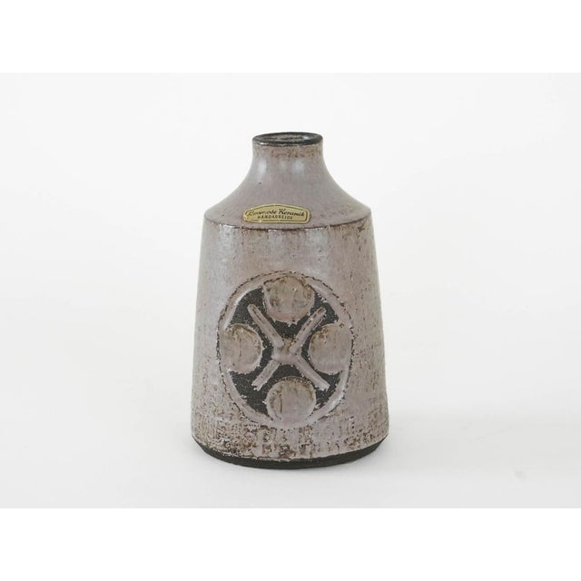 1960s Vintage Danish Ceramic Vase from Lovemose, 1960s For Sale - Image 5 of 8