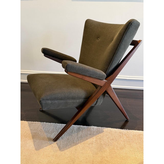 Modern 1950s Pair of Lounge Chair For Sale - Image 3 of 5