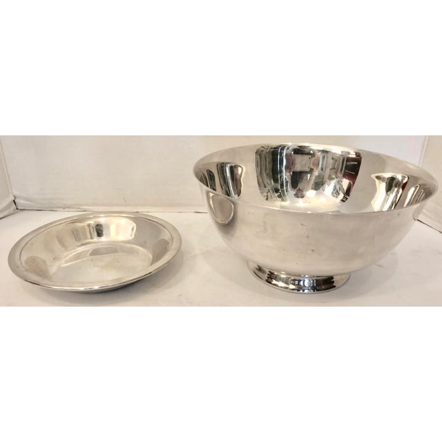 Silver Reed & Barton Bowl & Candy Dish For Sale - Image 8 of 8