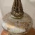 Original Art Deco Bronze & Brass Table Lamp Gold Hand Painted Tone c.1940 For Sale - Image 4 of 12