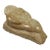Inuit Resting Man Hand-Carved Soapstone Sculpture Native Canadian Art For Sale