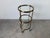 Hollywood Regency 1970’s Maison Jansen Style Italian Hollywood Regency Brass & Glass Three-Tier Rolling Bar Cart With Removable Trays For Sale - Image 3 of 12