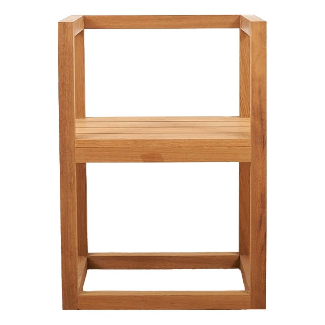 Outdoor Armchair in Oak by Peter Wigglesworth for Formatera AG, 1985 For Sale