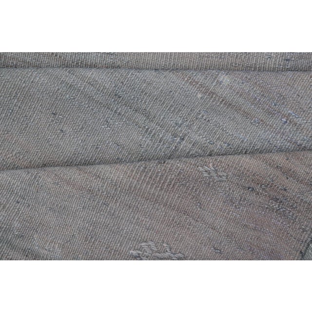 Mid 20th Century Vintage Turkish Kilim Runner in Soft Pastel Tones 2'10 X 9'3 For Sale - Image 5 of 11