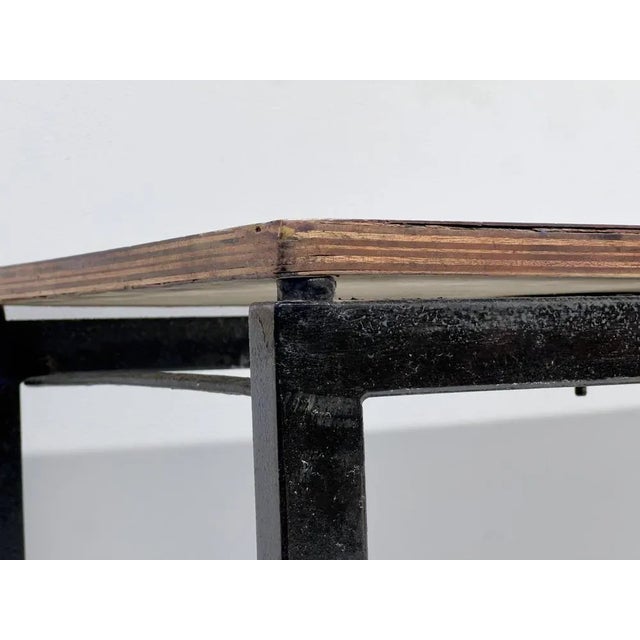 Gray Vintage Cansado Console Table by Charlotte Perriand, 1954 For Sale - Image 8 of 13