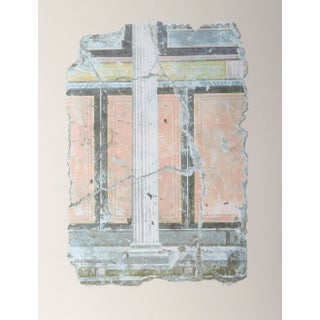 Peter Saari -Yellow Fragment With Column I For Sale