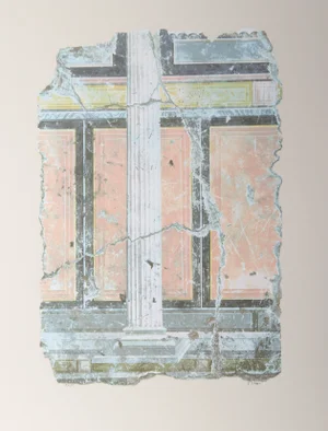 Peter Saari -Yellow Fragment With Column I