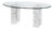 Vintage Diapason Dining Table in Carrara Marble and Glass by Cattelan Italia, 1990s For Sale