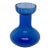 Vintage Cobalt Blue Hour-Glass 5 5/8” Hyacinth Forcing Vase For Sale