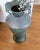 Italian Large Italian Style Decorative Hammered Turquoise Metal Urn For Sale - Image 3 of 6