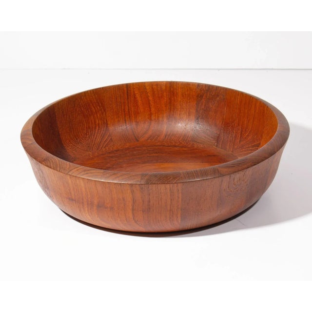 Wood Jens Quistgaard Dansk Teak Serving Bowl For Sale - Image 7 of 7