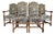 Late 20th Century Os De Mouton Dining Chairs Set of 6 For Sale