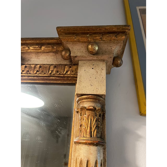 Antique Neo-Classical Gold Frame Mirror For Sale In New York - Image 6 of 6