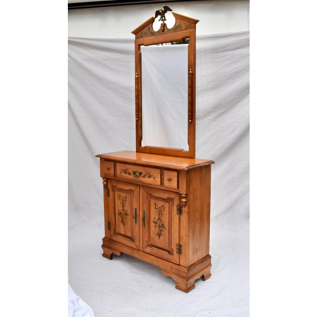 Tell City Furniture Company Young Republic Buffet With Mirror Chairish