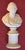 White Antique 19th Century English Parian Porcelain Library Bust of President George Washington After Houdon Dated 1853 For Sale - Image 8 of 18