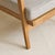 French Lounge Chair + Pillow in the Manner of René Gabriel, 1940s - 2 Available For Sale - Image 9 of 11