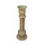 2000 - 2009 Yellow Color Alabaster Stone Column Floor Lamp Display For Sale - Image 5 of 10