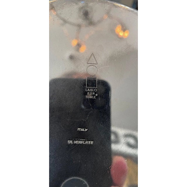 1980s Larry Laslo Art Deco Style Champagne Bucket For Sale - Image 12 of 12