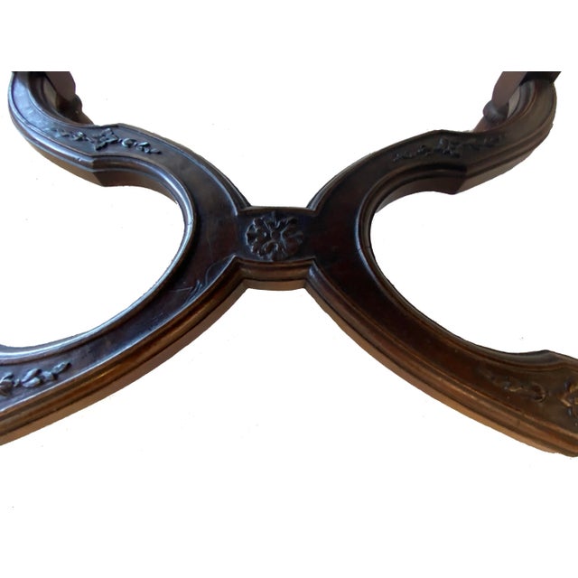 19th Century Carved Regence Armchair For Sale - Image 9 of 12