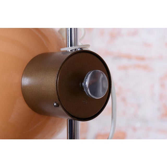 Mid-Century Floor Lamp in Metal attributed to Drukov, Czech, 1970s For Sale - Image 8 of 14